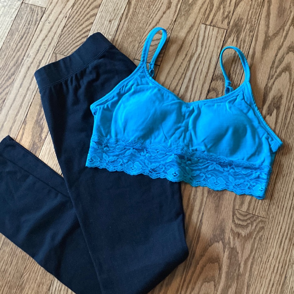 Pact Organic Padded Lace Bralette